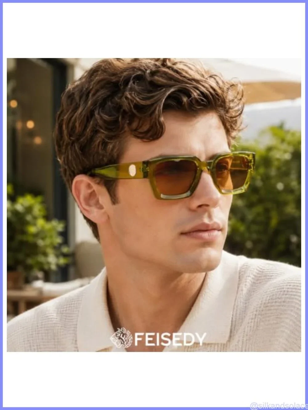 Retro 90s Chunky Square Sunglasses UV400 Full Frame Unisex